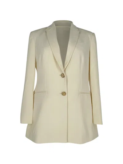 Pre-owned Versace Single-breasted Blazer In Neutrals