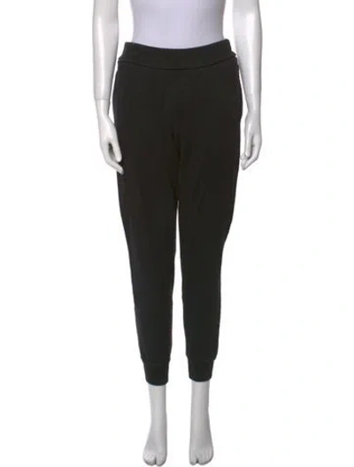 Pre-owned Versace Skinny Leg Pants In Black