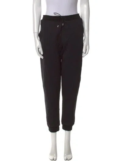 Pre-owned Versace Skinny Leg Pants In Black