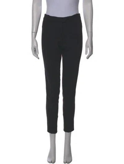 Pre-owned Versace Skinny Leg Pants In Black