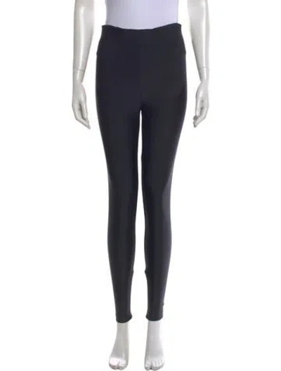 Pre-owned Versace Skinny Leg Pants In Black