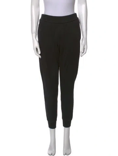 Pre-owned Versace Skinny Leg Pants In Black