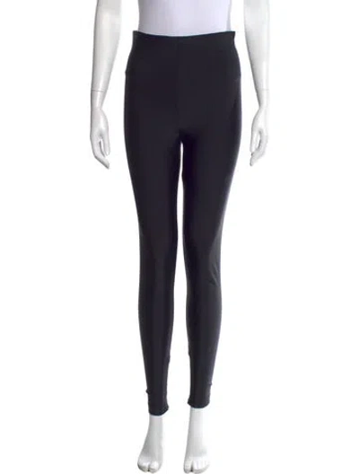 Pre-owned Versace Skinny Leg Pants In Gray