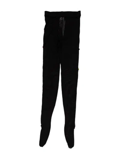 Pre-owned Versace Skinny Leg Pants W/ Tags In Black