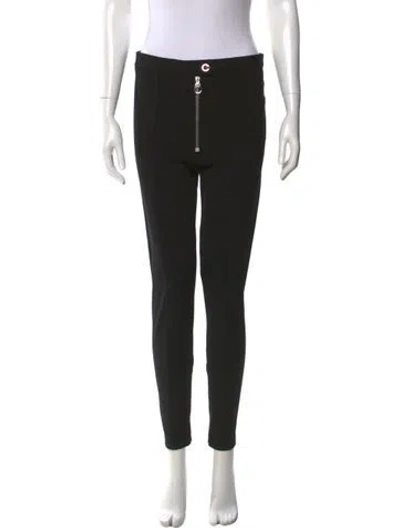 Pre-owned Versace Skinny Leg Pants W/ Tags In Black