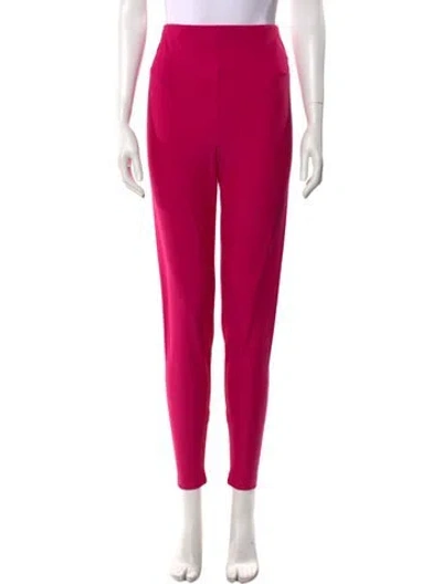 Pre-owned Versace Skinny Leg Pants W/ Tags In Pink