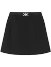 Versace Medusa '95 Virgin-wool Miniskirt In Black