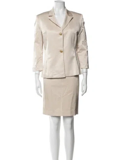 Pre-owned Versace Skirt Set In Neutral