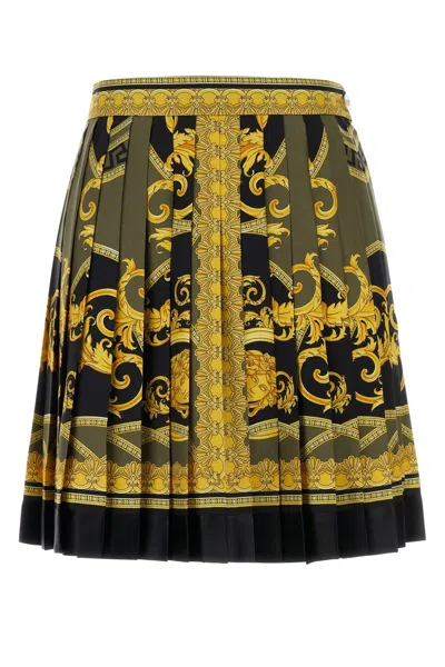 Versace Skirts In Printed