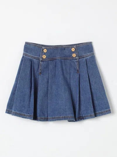 Versace Skirt  Kids Color Blue In Blau
