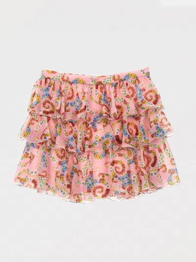 VERSACE SKIRT VERSACE KIDS COLOR MULTICOLOR,G60556005
