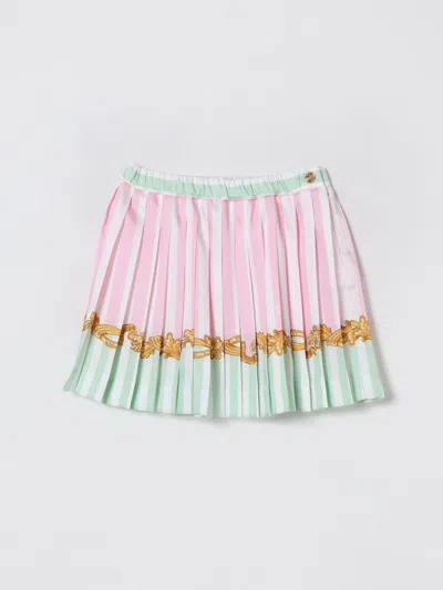 Versace Skirt  Kids Color White In Multi
