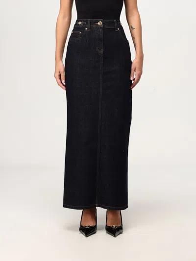 VERSACE SKIRT VERSACE WOMAN COLOR BLACK,G20592002