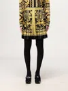 Versace Skirt  Woman Color Black In Schwarz