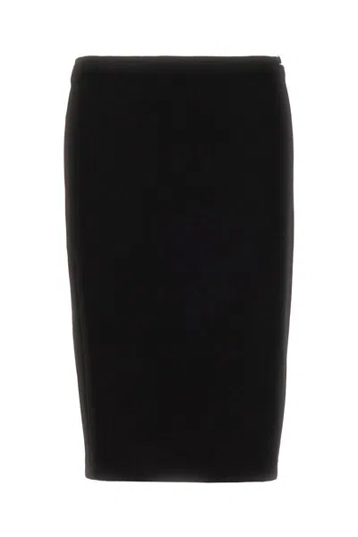 Versace Skirts In Black