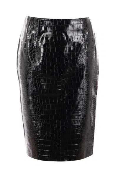 Versace Skirts In Black