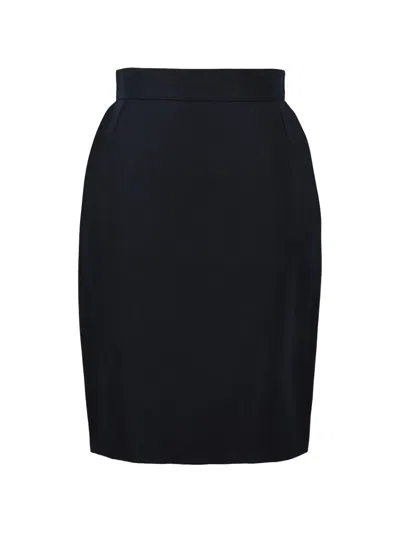 Pre-owned Versace Skirts In Black