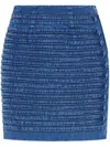 Versace Knee Length And Midi Skirts In Navy