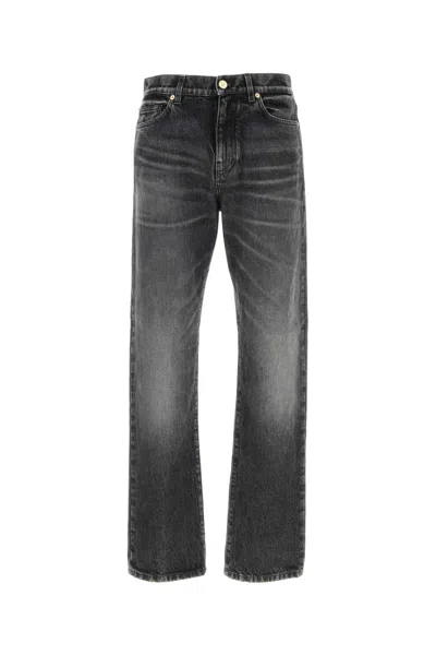 VERSACE SLATE DENIM JEANS