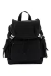 VERSACE SLEEK AND SOPHISTICATED ALL-OVER NYLON BACKPACK FOR MEN