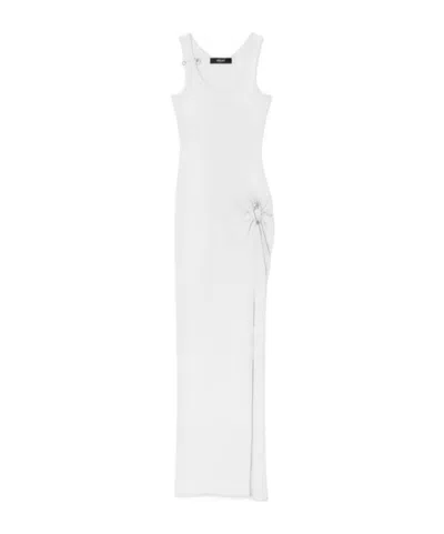 Versace Sleeveless Dress In White