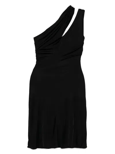 Versace Sleeveless Dress In Black