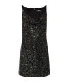 Versace Sleeveless Dress In Black