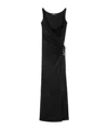 Versace Sleeveless Dress In Black