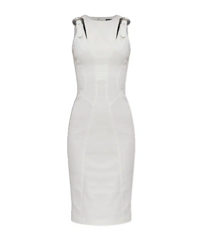 Versace Sleeveless Dress In White