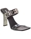 Versace 105mm Slice Sandals In Black