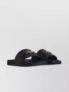 Versace Slide Sandals Embellished Open Toe