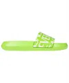 Versace Slides With Logo In Green