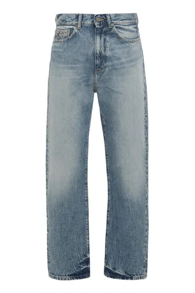 Versace Slim Fit Jeans In Blue