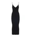 Versace Safety Pin Suspender Midi Dress