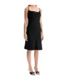 Versace Midi Dress In Black