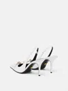 Versace Gianni Ribbon Mid Slingback Pumps