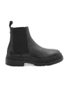 Versace La Medusa Boots In Black