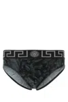 Versace Baroque-print Cotton Briefs