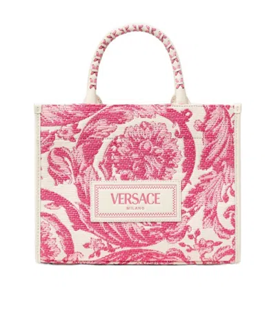 Versace Small Barocco Athena Tote Bag