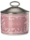 Versace Small Barocco Porcelain Box In Pink