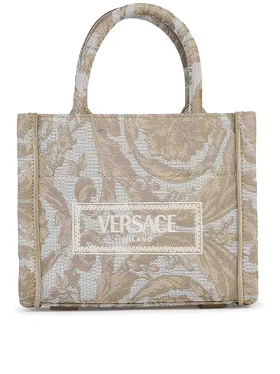 Versace Bolso Shopping - Beis