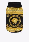 Versace Small I Love Baroque Print Dog T-shirt In Black
