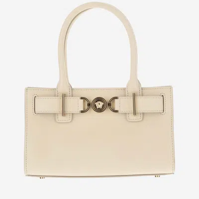 Versace Small Jellyfish Bag 95 In Beige