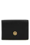 Versace Black Medusa Biggie Wallet In Black