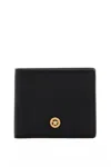 Versace - Black Medusa Biggie Bifold Leather Wallet - Men's In Black