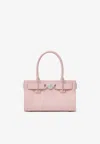 Versace Medusa '95 Leather Tote Bag In Pink