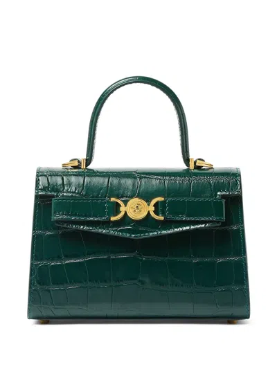 Versace Small Medusa 95' Tote Bag In Green