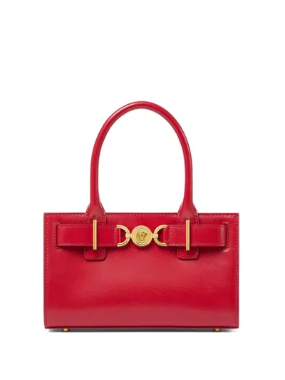 Versace Small Medusa '95 Tote Bag In Red