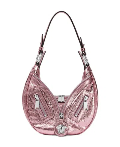 Versace Small Repeat Shoulder Bag In Multicolor