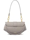 Versace Small Virtus Leather Shoulder Bag